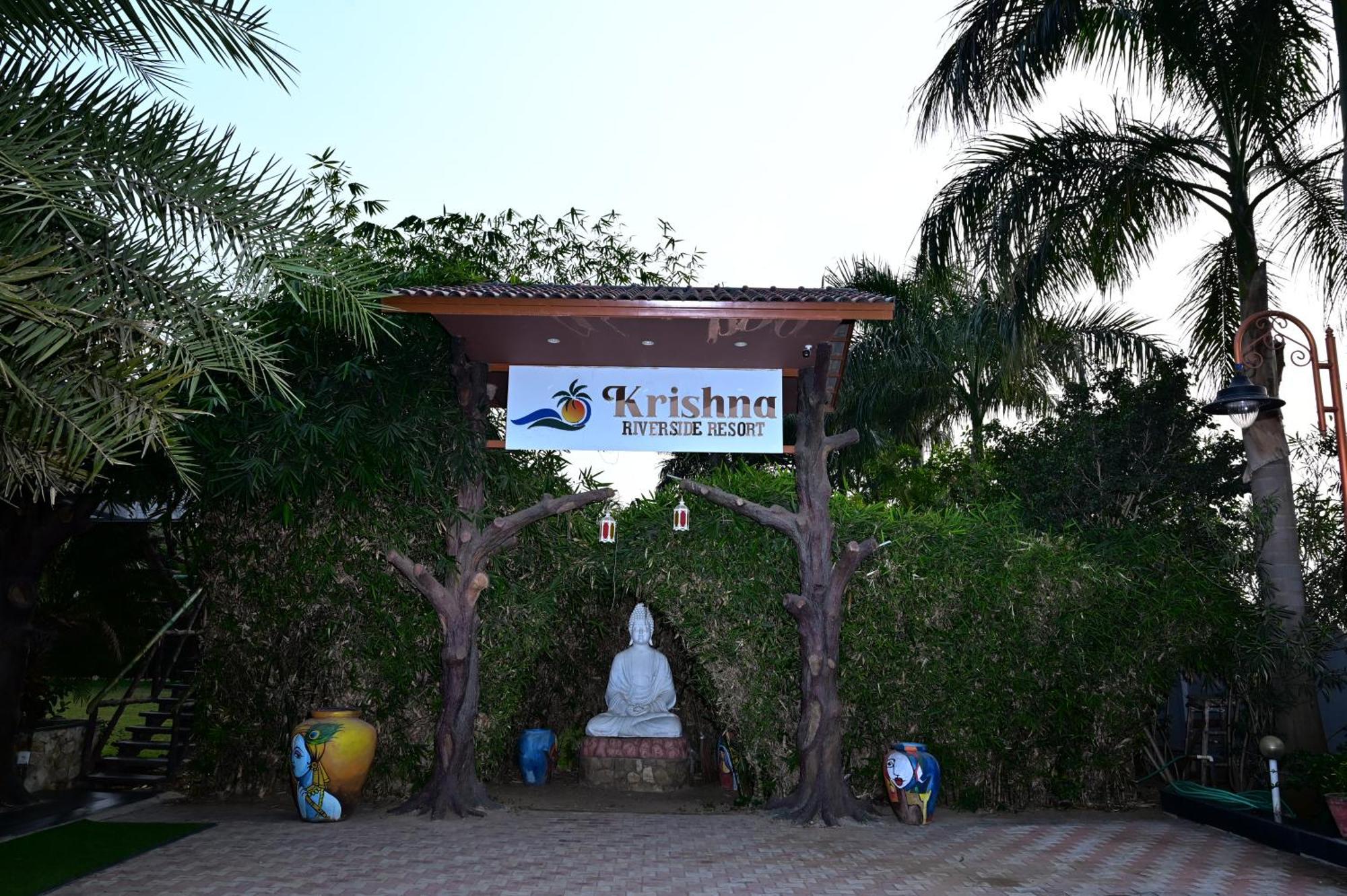 Krishna Riverside Resort Vasad Exterior photo